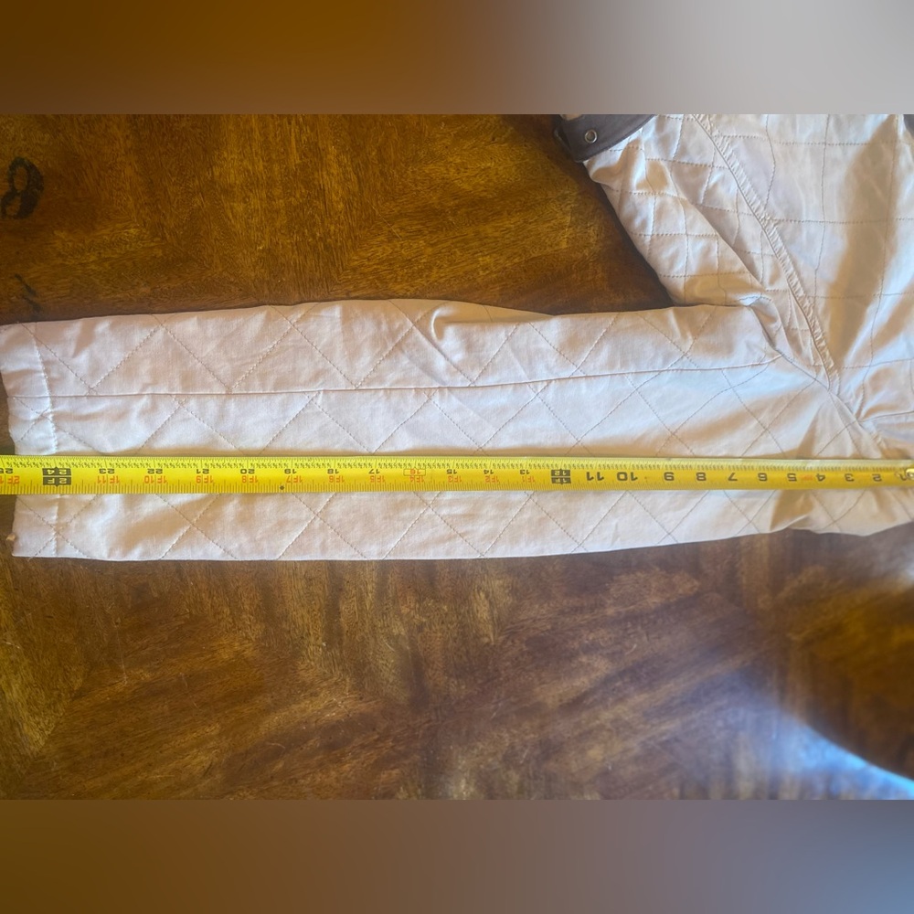 Pendleton Cream Utility Jacket With Brown Trim - image 6